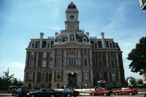 The Hamilton County Courthouse in Noblesville